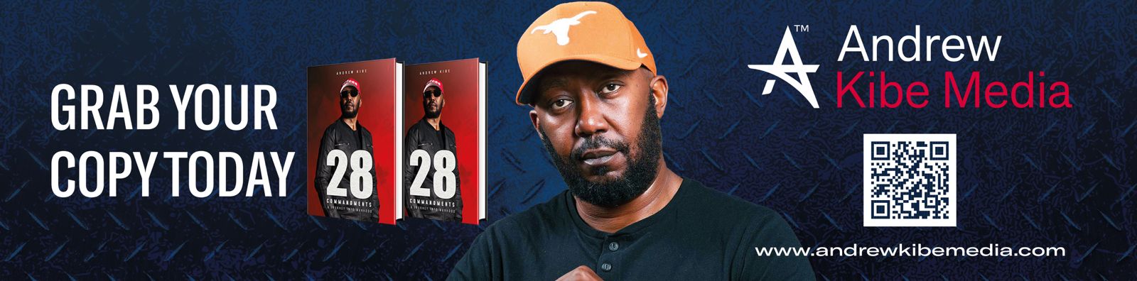 28 Commandments: A Journey into Manhood by Andrew Kibe - Shop Now